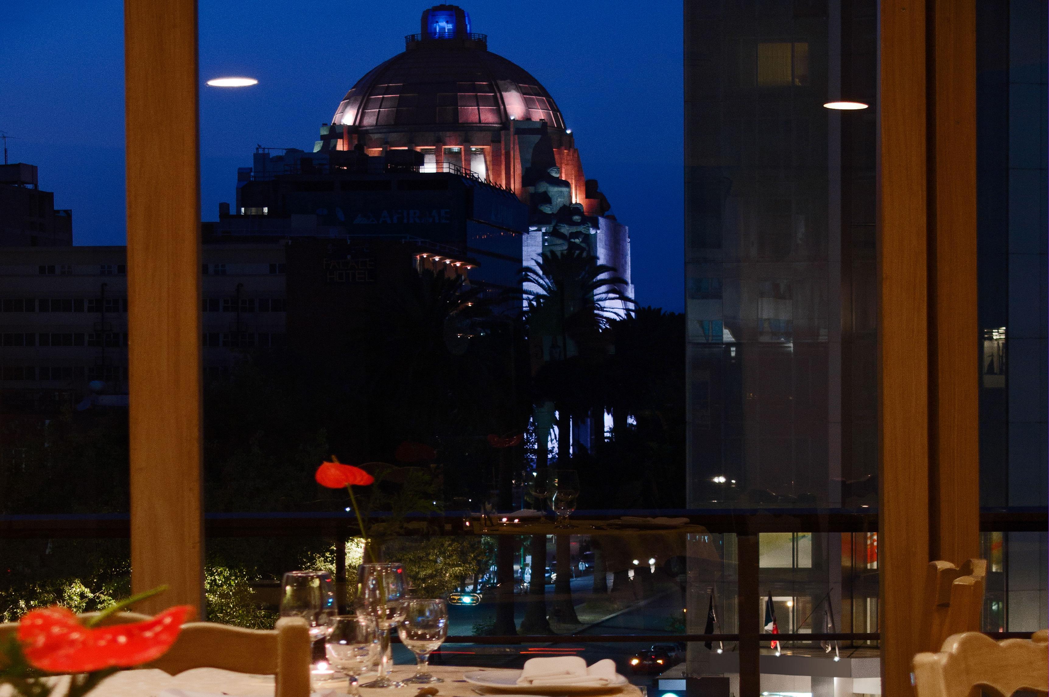 Fiesta Americana Reforma Mexikóváros Kültér fotó View from the restaurant